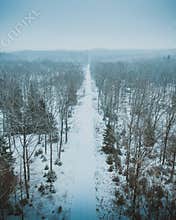 The Frozen Par Force Landscape in North Zealand, Denmark, which is on UNESCO.