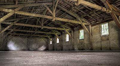 Old abandoned warehouse