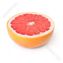 Half of grapefruit