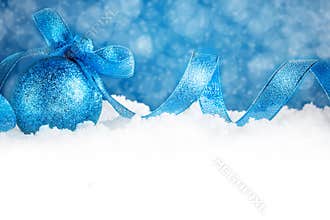 Merry Christmas and Happy New Year. A New Year`s background with New Year decorations.New Year`s card. Background with