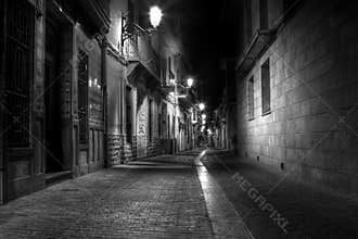 Alley at Night