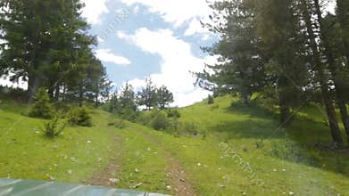 Off road in the mountain