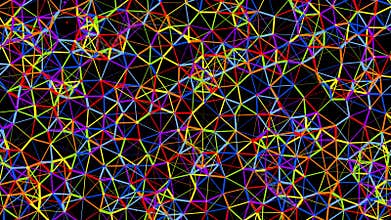 Multicolored Atomic Network Formation