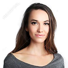 Beautiful woman headshot