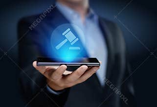 Attorney at Law Business Legal Lawyer Auction Internet Technology