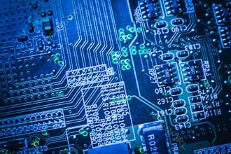 Electronics engineering motherboard digital data