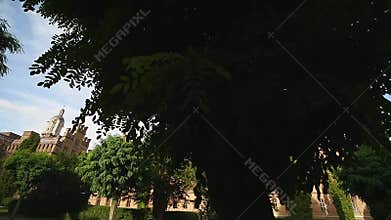 Chernivtsi national university campus view