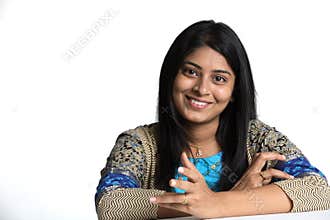 Portrait of Indian woman