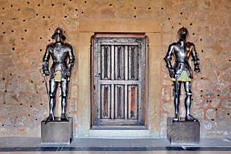 Medieval knight armor