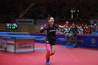 SZOCS Bernadette Cynthia from Romania celebrate