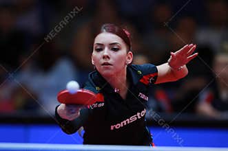 SZOCS Bernadette Cynthia from Romania backhand
