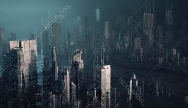 Futuristic city