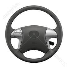 Isolated Car Steering Wheel