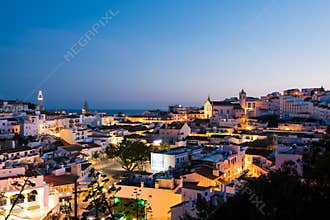 Albufeira Skyline, Algarve, Portugal