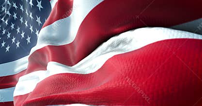 American USA flag, stars and stripes, united states of america