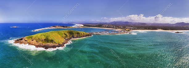 D Coffs Harbour From sea pan