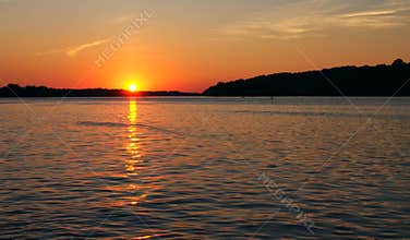 Mississippi River Sunset