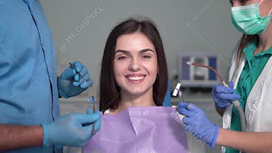 Getting Ready To Start Dental Examination