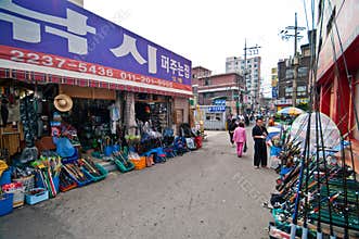 Seoul South Korea street generic architecture