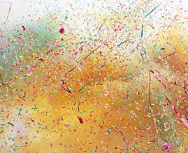 colorful confetti