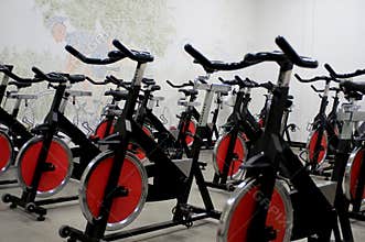 Spinning bikes