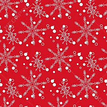 Abstract Christmas and New Year Seamless on red Background. snowflake pattern. Vector Illustration EPS 10