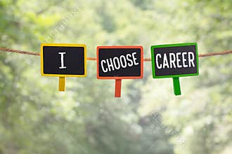 I choose career on board