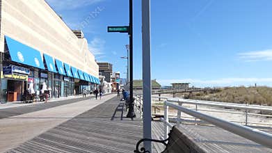 Atlantic City Beach and Boardwalk