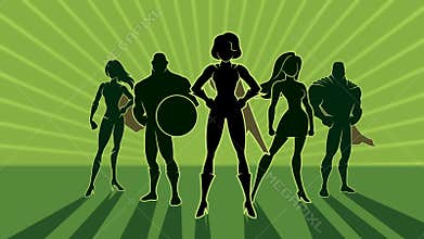 Superhero Team 3 Animation