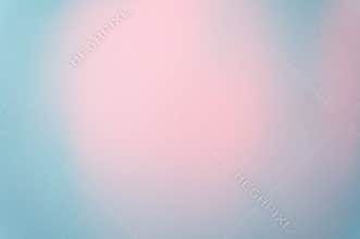 Blue Pastel Background Paper or Concrete Texture Pattern Soft Focus Photo With Pink Pastel In The Middle, Abstract Art Background