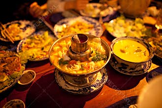 Dinner at Siem Reap, Cambodia