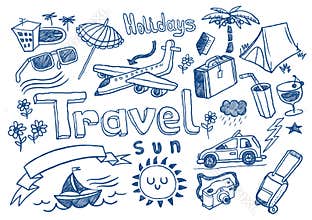 Travel doodles