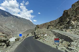 Karakoram Highway, Chillas, Diamer, Gilgit Baltistan, Northern Pakista