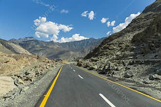 Karakoram Highway, Chillas, Diamer, Gilgit Baltistan, Northern Pakista