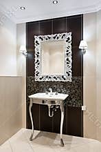 Luxury domestic room interior