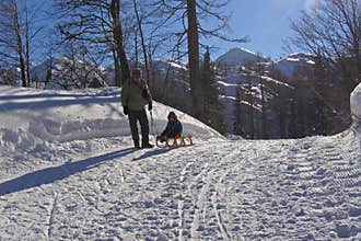 Family and winter fun