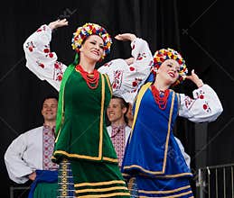 Team Of Ukrainian Dancers At Kaleido Festival