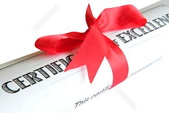 Certificate of excellence