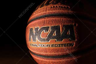 RALEIGH,NC/USA - 12-13-2018: A Wilson NCAA Final Four Edition basketball
