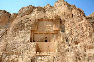 The tomb of Darius I, Naqsh-e Rustam, Iran