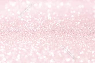 Pink rose bokeh glitter sparkle background