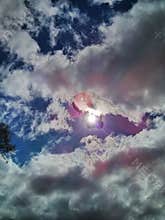 Cloudy or Sunny? sun , cloud , sky , grey and blue