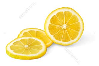 Isolated lemon