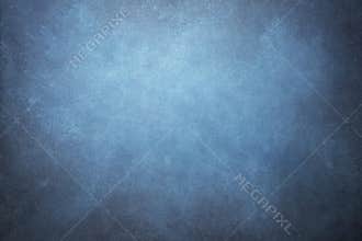 Blue painted canvas or muslin fabric cloth studio backdrop or ba