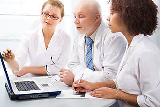 Group of doctors