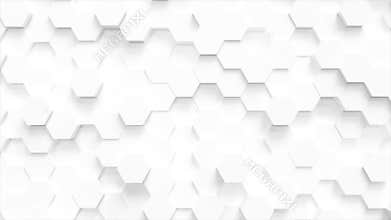 Technology hexagon pattern background