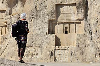 Iran, Ancient Naqsh-e Rustam necropolis