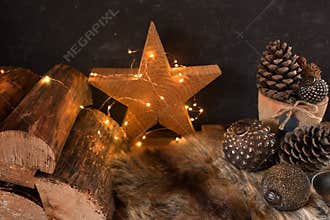 Cuddly christmas still life
