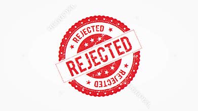 4k Approved rejected seal certificate clip