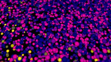 Color particles abstract background